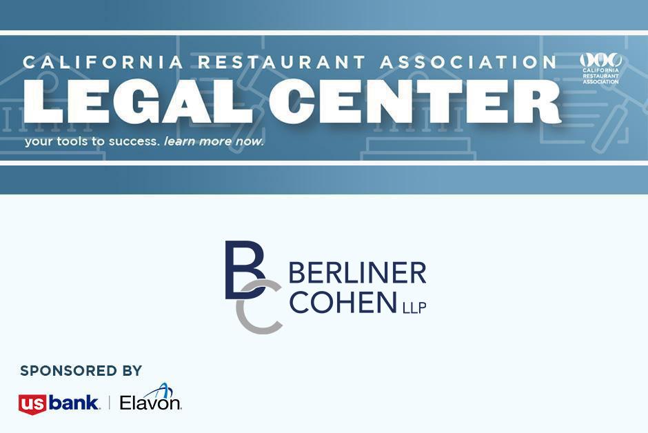 Berliner Cohen and US Bank Elavon Legal Center Webinar