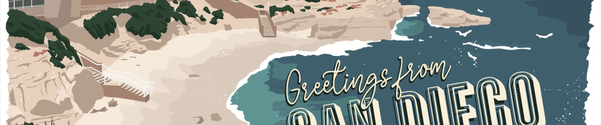 San Diego Chapter postcard WFHE