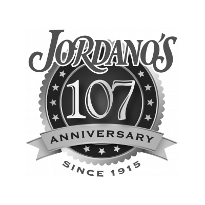 Jordano's 107 anniversary logo