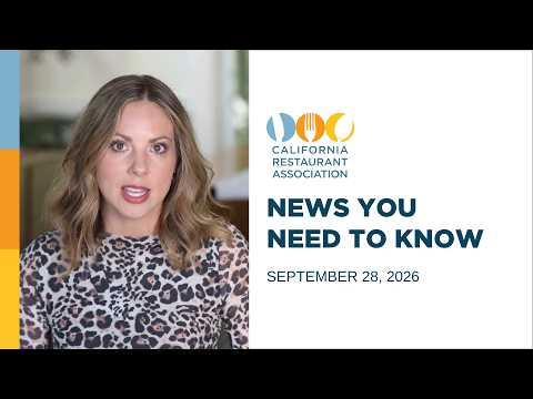 CRA Advocacy Delivers: Two Big Wins for California Restaurants