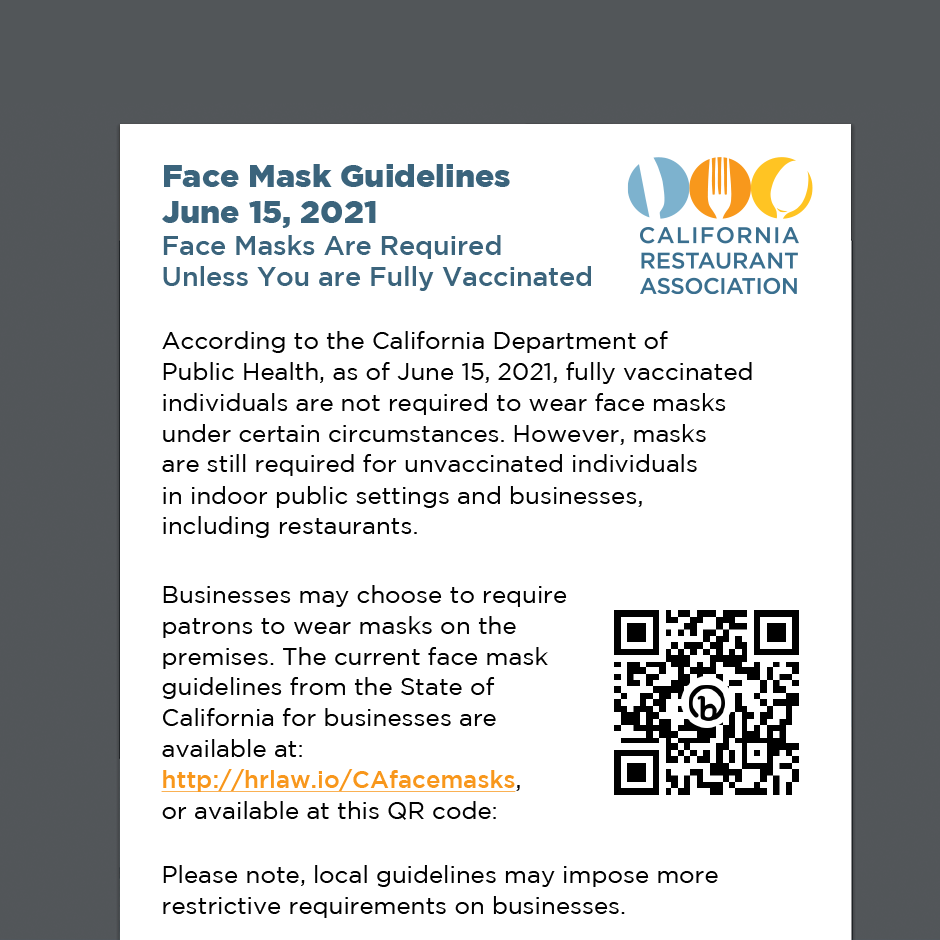 Download the Face Mask Signage