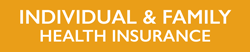NEW: Individual + Family Health Insurance