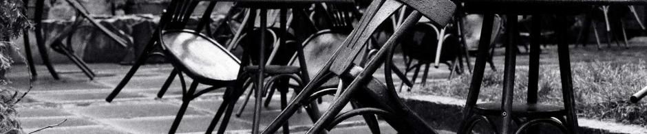 Empty Outdoor Dining