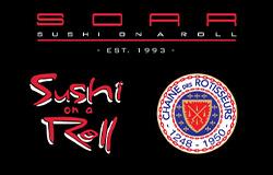 Sushi on a Roll logo