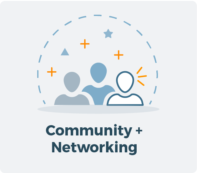 Learn more about Community + Networking