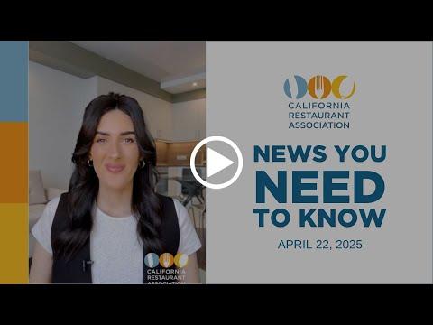 The CRA Focuses on Rising Costs & Opposes a New Menu-Labeling Bill 