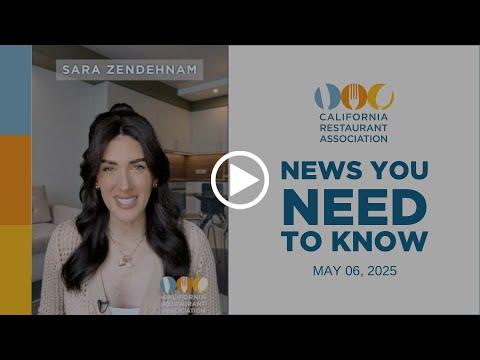 The CRA Supports Bills to Lower Costs for Neighborhood Restaurants