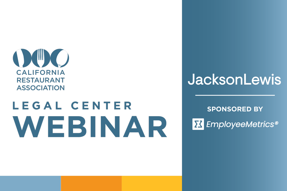 CRA Legal Center with Jackson Lewis. Sponsored by EmployeeMetrics. 