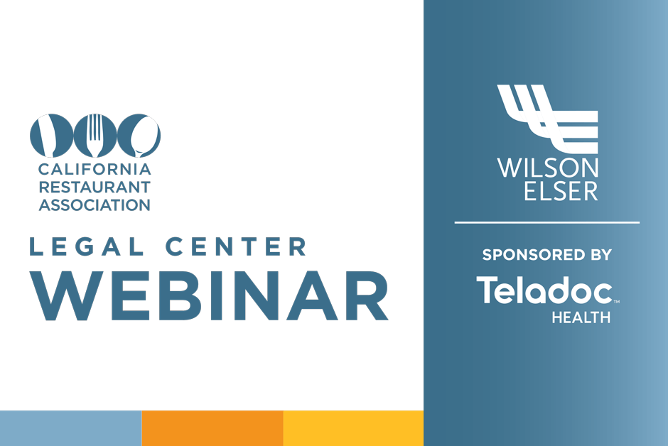 Register for the Wilson Elser Legal Center Webinar. Sponsored by Teladoc.