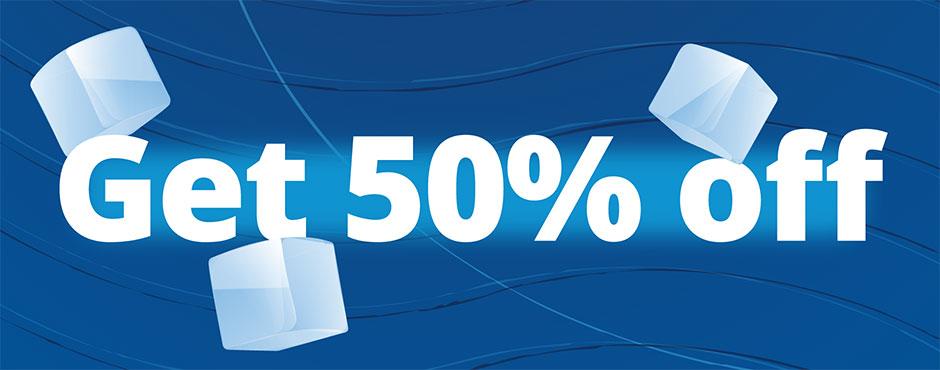 Get 50% off