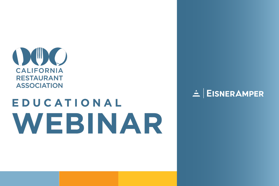 CRA Educational Webinar with EisnerAmper