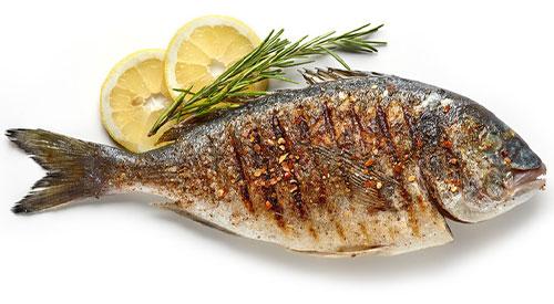 Fish Preparation - seared fish with lemon