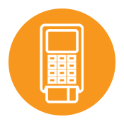 Pay at table icon