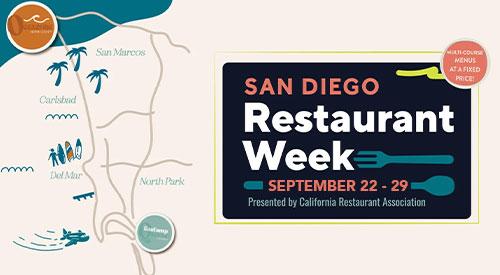 San Diego Restaurant Week Fall 2024