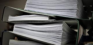 Stack of Binders