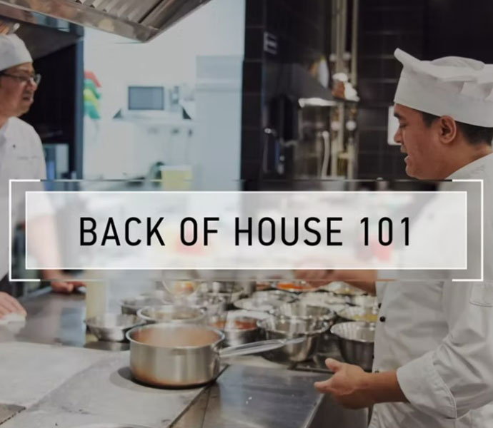 Back of House 101 Course